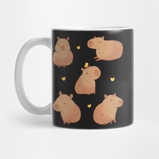 capybaras drawing Mug
